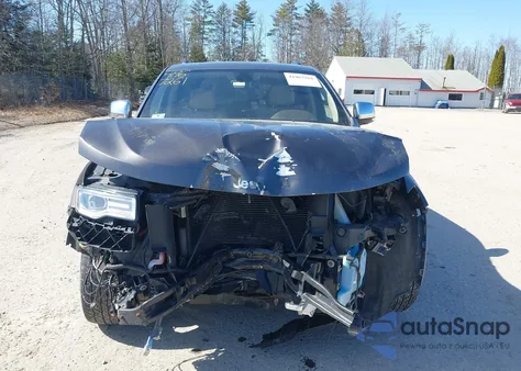 2015 Jeep Grand Cherokee Overland из США, поврежденный, VIN 1C4RJFCG2FC624258